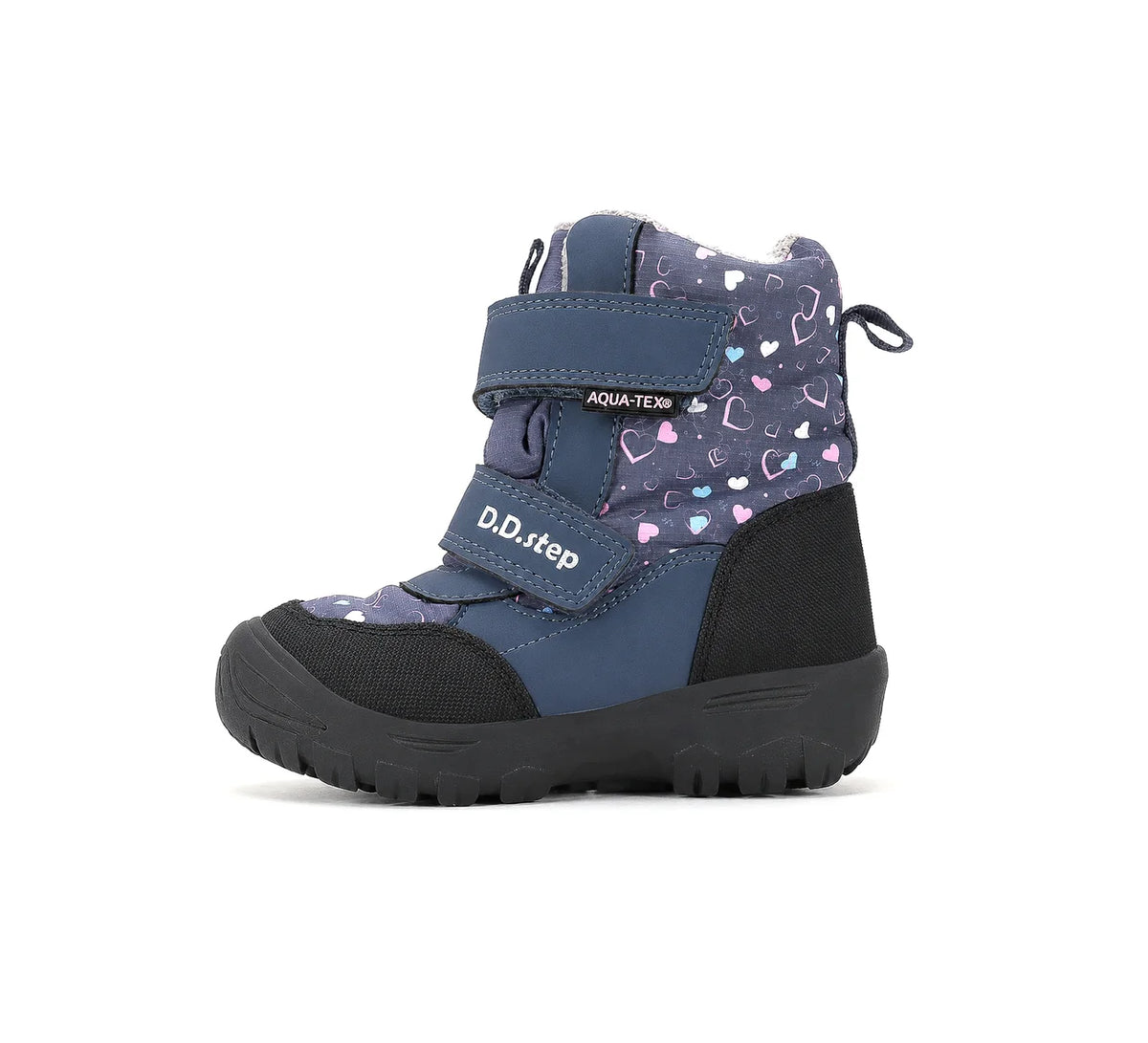 Cizme de Iarnă Impermeabile D.D.Step AQUA-TEX – Inimioara mea (+5°C până la -20°C)
