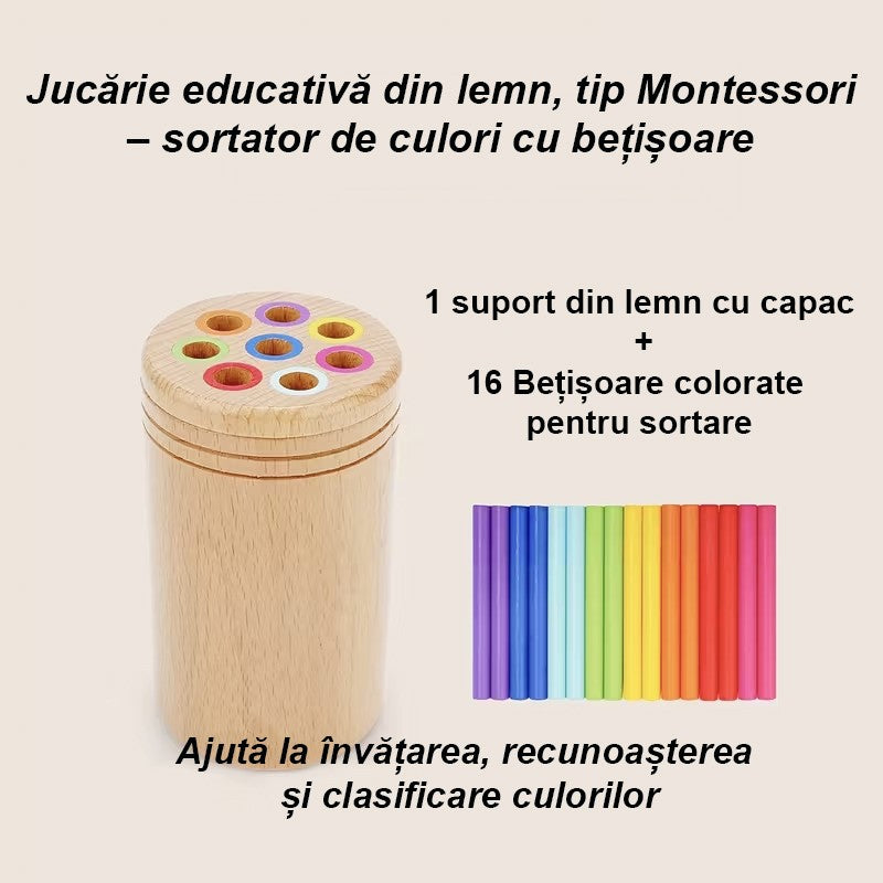 Sortăm, numărăm și descoperim culorile!