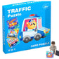 Set 6 carduri puzzle cu piese mari – Animale sau Vehicule