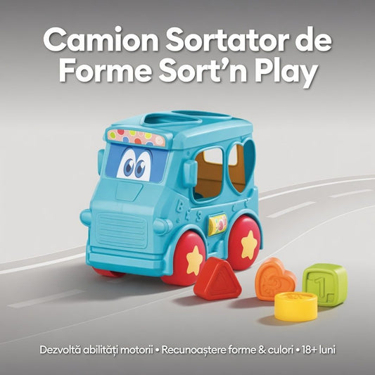 Autobuz Sortator Forme – Distracție pe roți