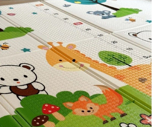 Covoraș de joacă pliabil XL - primul pas către o joacă sigură