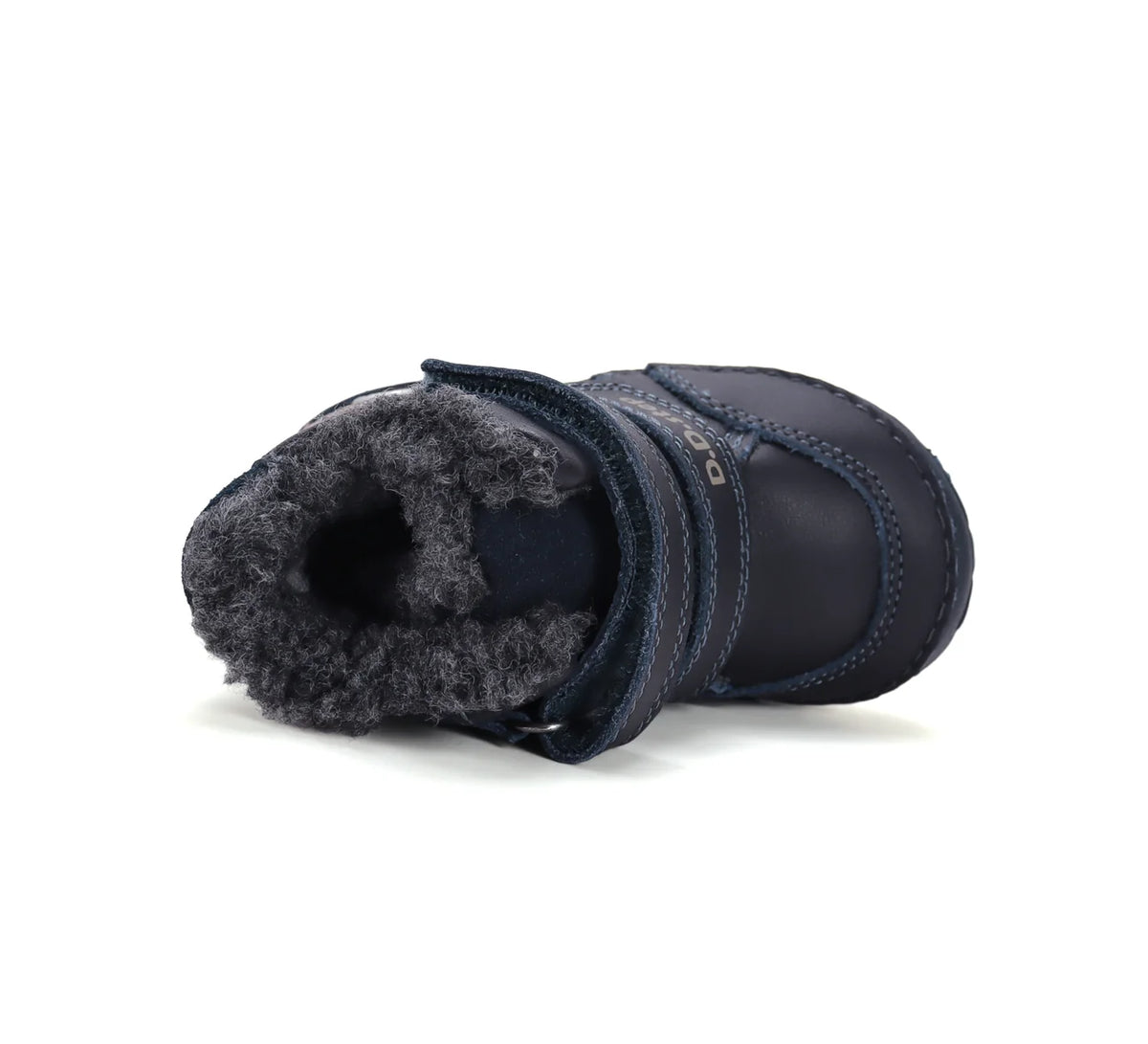 Ghete Super Îmblănite din Piele Naturală D.D.Step – Model Ursuleț, Bleumarin (material hidrofob)