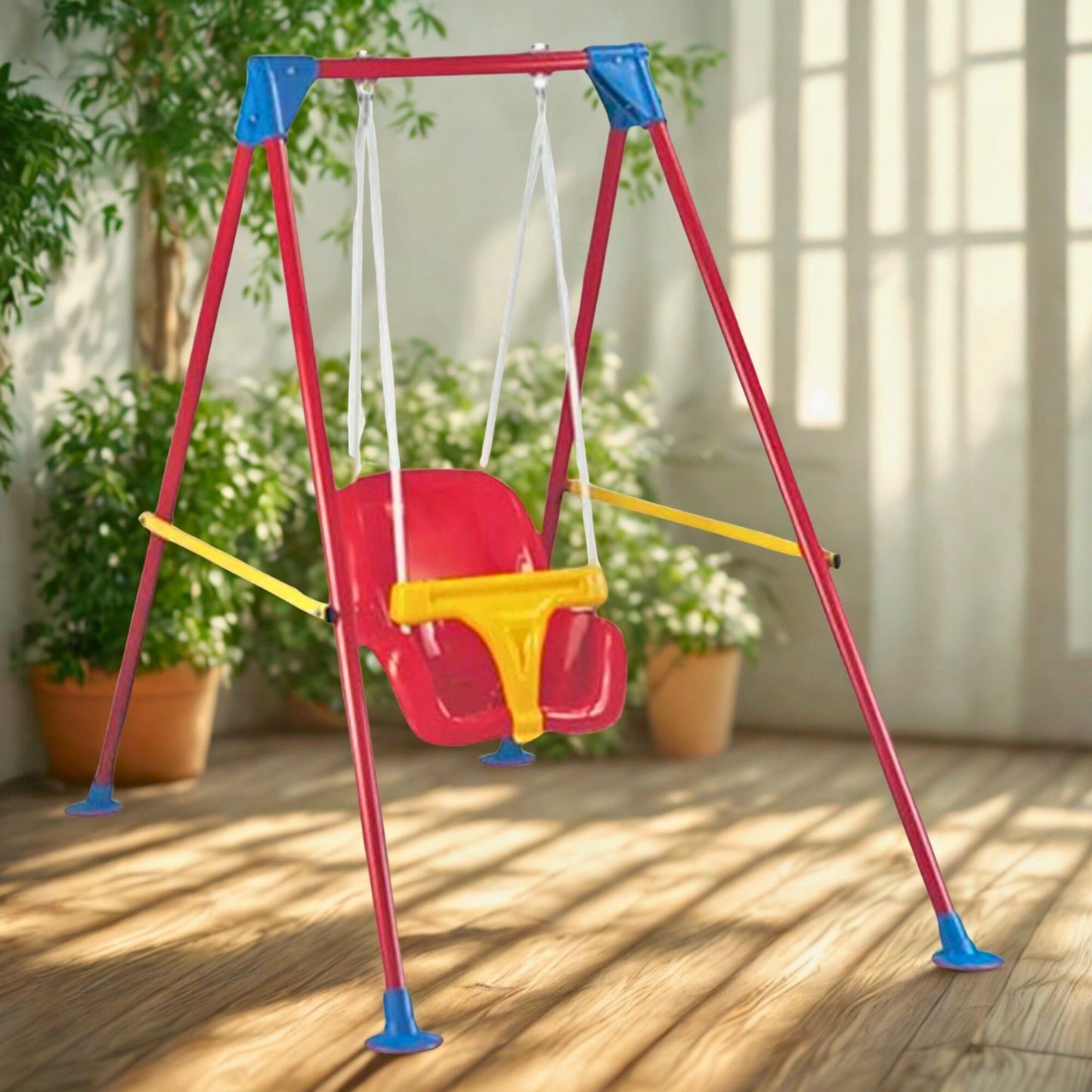 Leagăn pentru copii cu suport – distracție și dezvoltare pentru cei mici