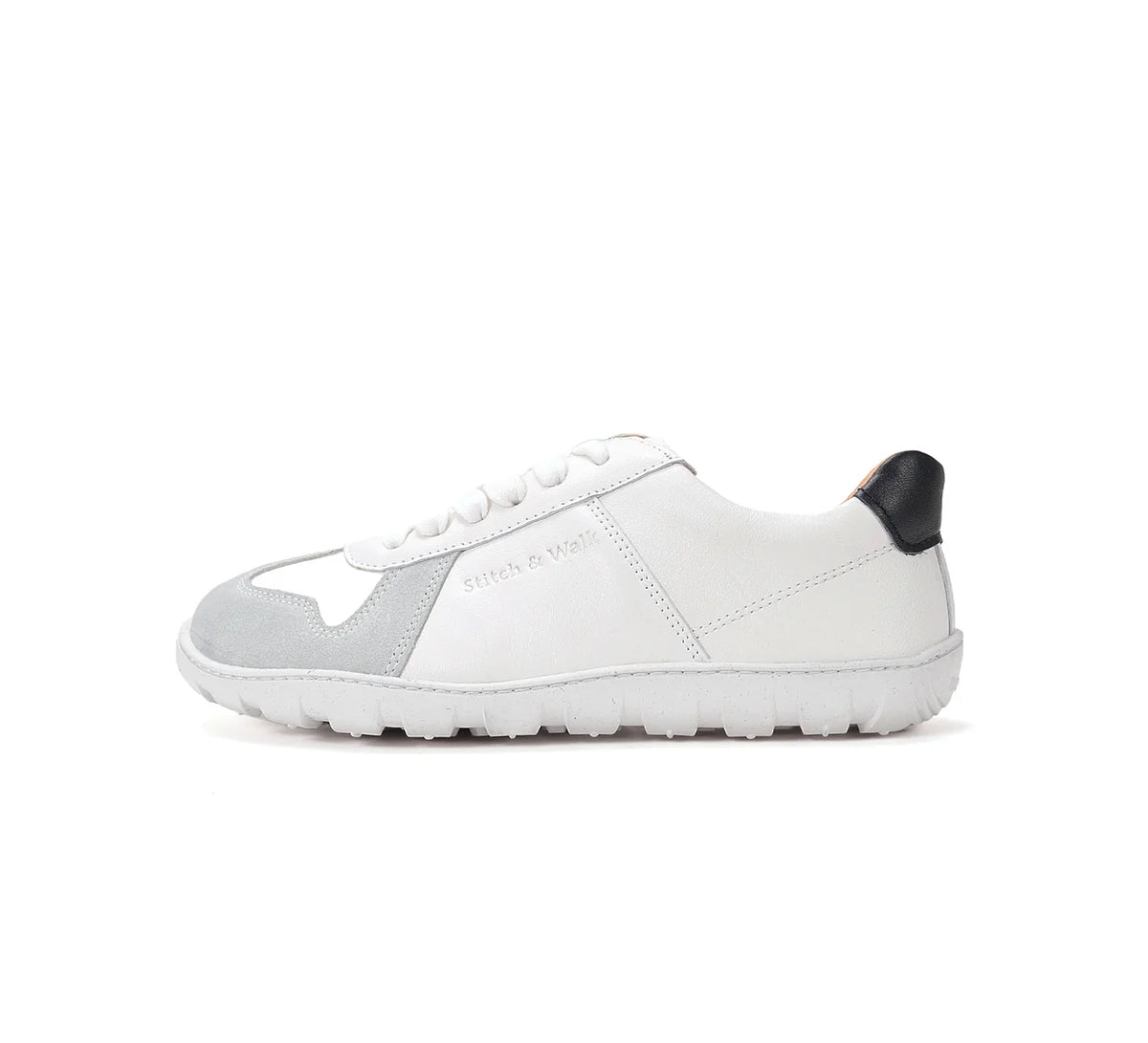 Adidași pt. Adulți - Barefoot Premium Stitch & Walk – Piele Naturală și Flexibilitate Maximă