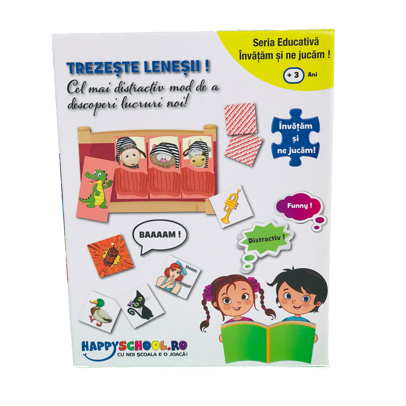 Joc educativ „Trezește leneșii” – Hai să pornim petrecerea sunetelor!