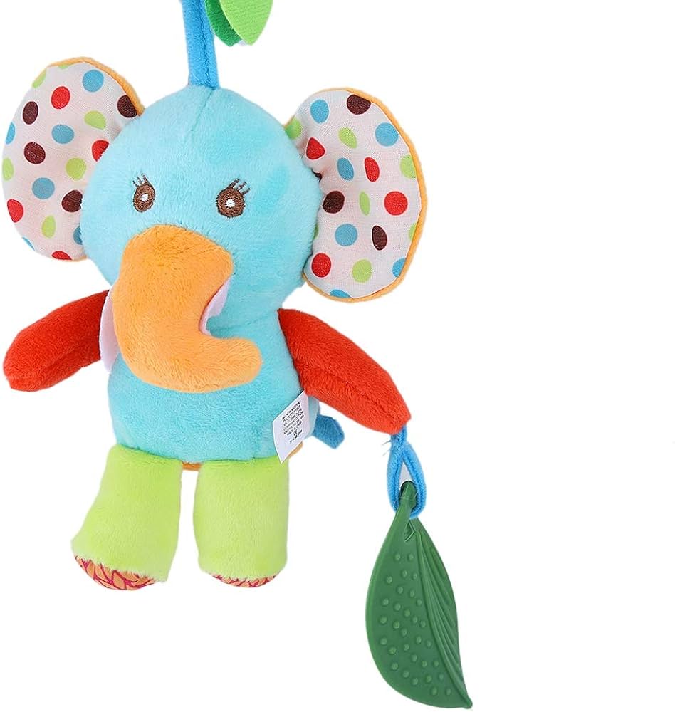 Jucărie senzorială de agățat – Elefantul vesel