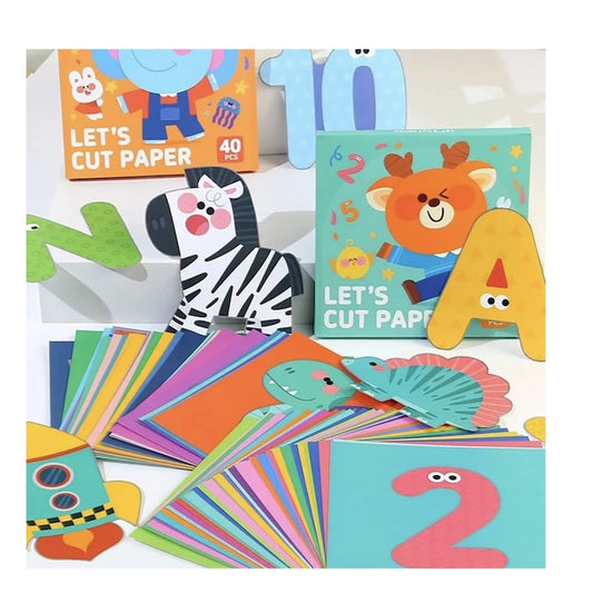 Set 40 carduri pentru decupaj și activități creative