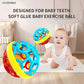 Minge Senzorială Siliconată pentru Bebeluși – Zornăitoare cu Bilă