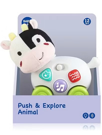 Jucăria muzicală interactivă – Văcuța prietenoasă