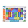 Set Cuburi de Construcții Moi din Spumă – 29 Piese