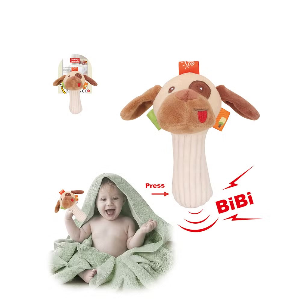 Jucărie de Pluș cu Sunet „Bip-Bip” – Perfectă pentru Mânuțe Mici