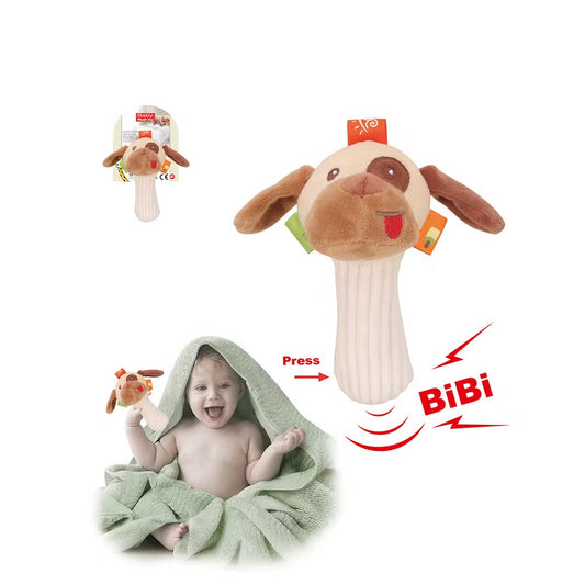 Jucărie de Pluș cu Sunet „Bip-Bip” – Perfectă pentru Mânuțe Mici