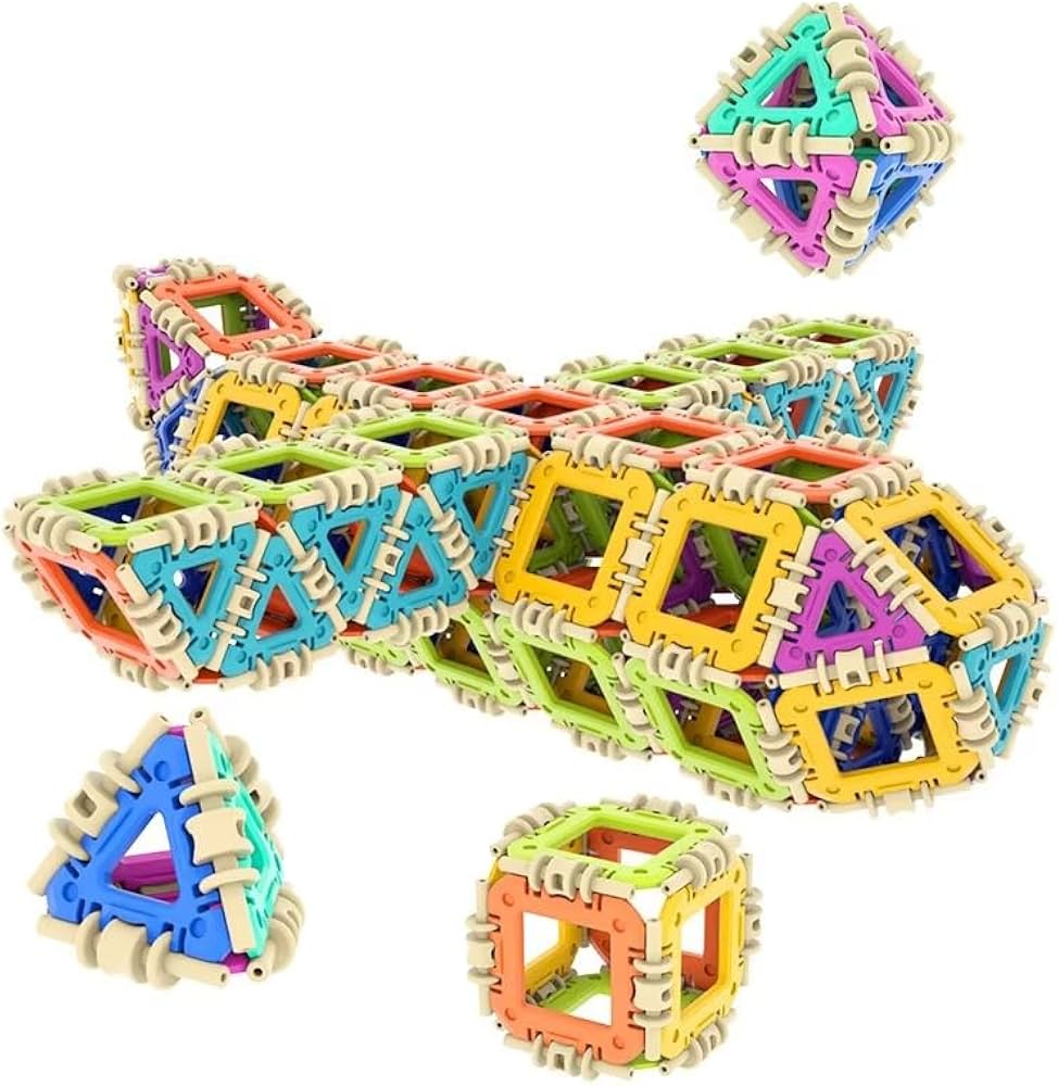Set de construcție – Changeable Building Blocks, 80 piese