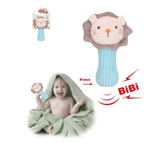 Jucărie de Pluș cu Sunet „Bip-Bip” – Perfectă pentru Mânuțe Mici