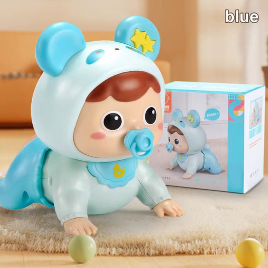Jucărie bebeluș care se deplasează în patru labe – cu efecte sonore