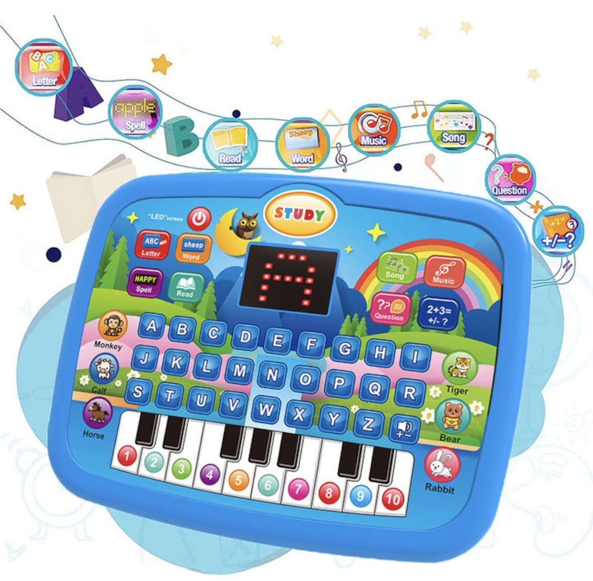 Prima mea tabletă educativă – ABC, cuvinte și muzică în limba engleză