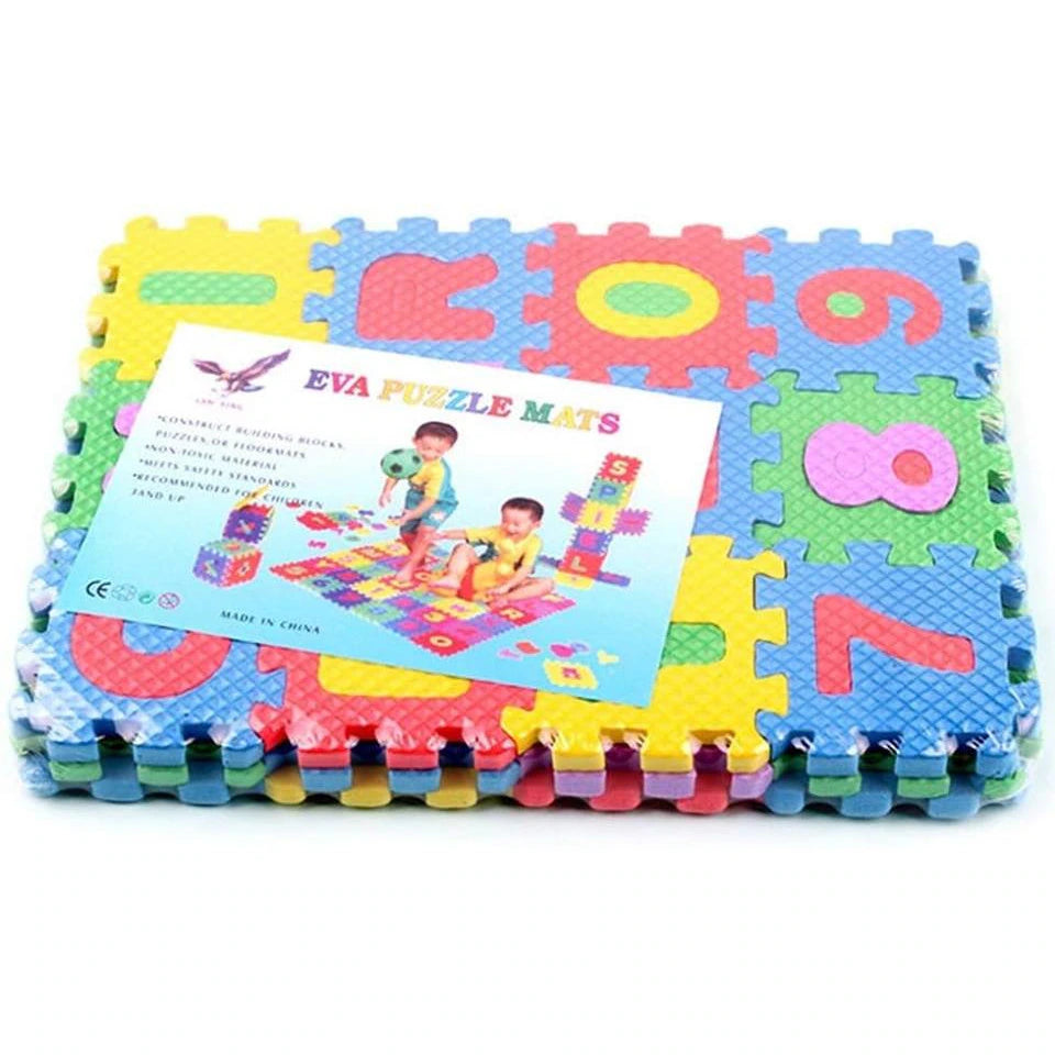 Mini puzzle din spumă