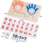 Joc Montessori pentru matematică – Învață să numeri, aduni și scazi