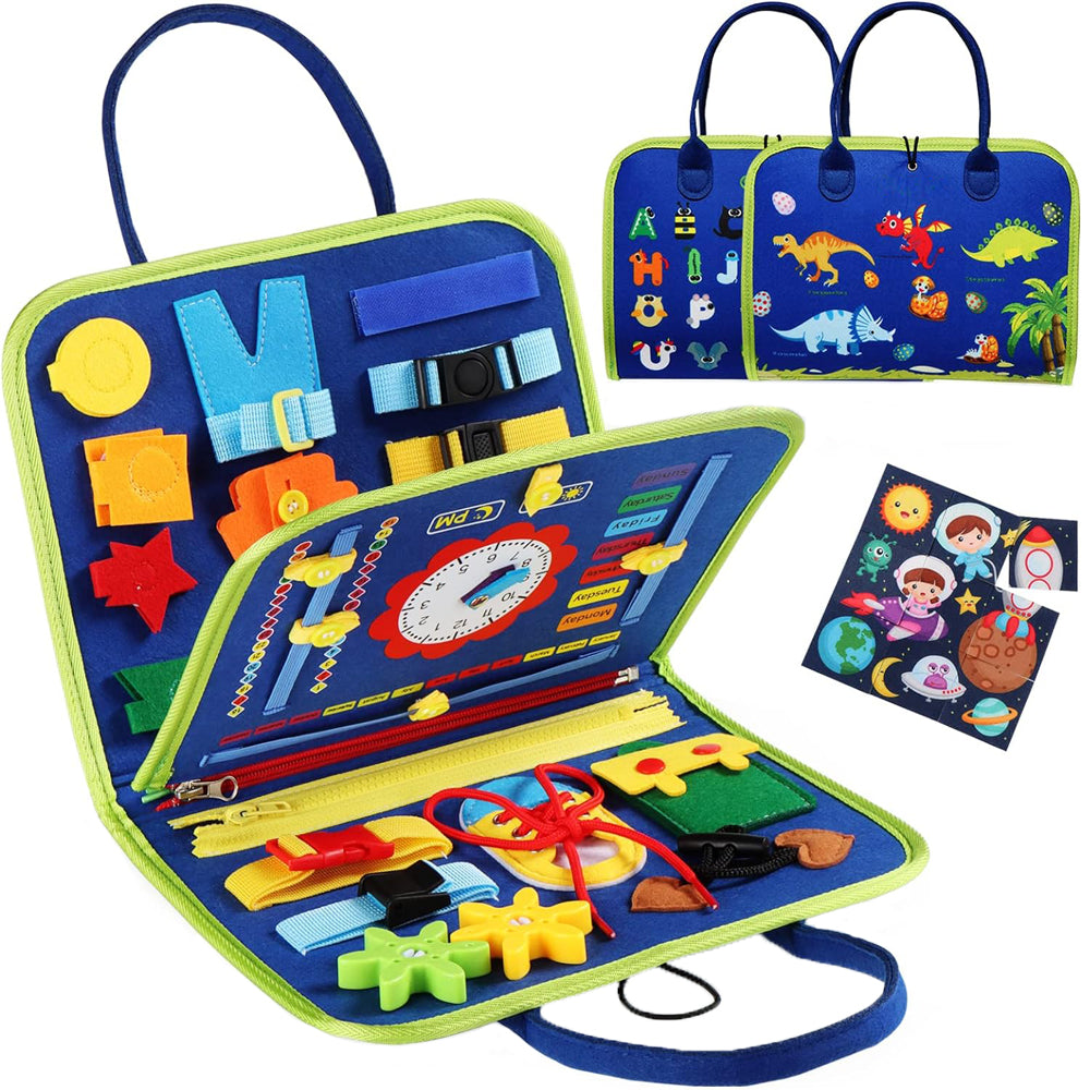 Jucărie Interactivă  Busy Board Montessori - 4 pagini