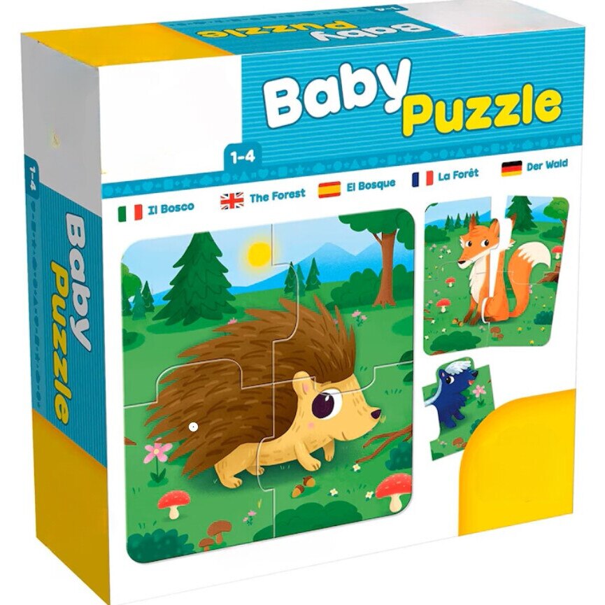 Baby Puzzle – Animale din Pădure
