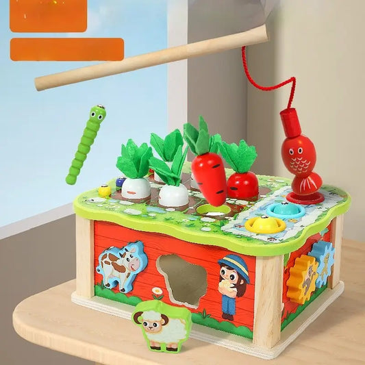 Joc Montessori Ferma – Activități Educative 6 în 1