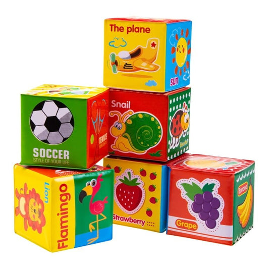 Set 4 cuburi moi pentru bebeluși