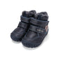 Ghete Super Îmblănite din Piele Naturală D.D.Step – Model Ursuleț, Bleumarin (material hidrofob)