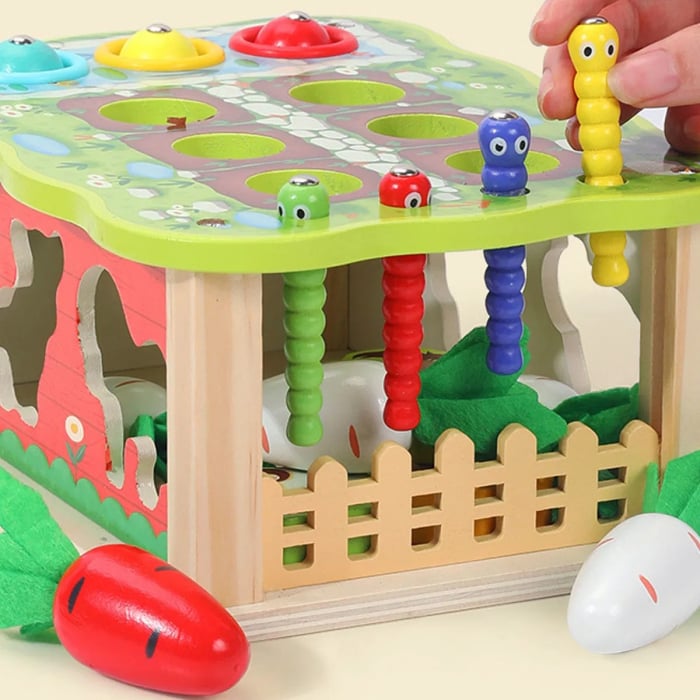 Joc Montessori Ferma – Activități Educative 6 în 1