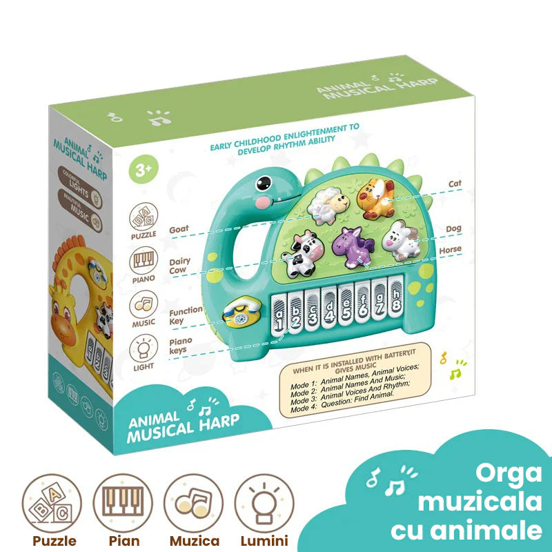 Descoperă Muzica cu Girafa Prietenoasă