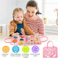 Carte senzorială Montessori cu unicorni - Busy Board 8 pagini