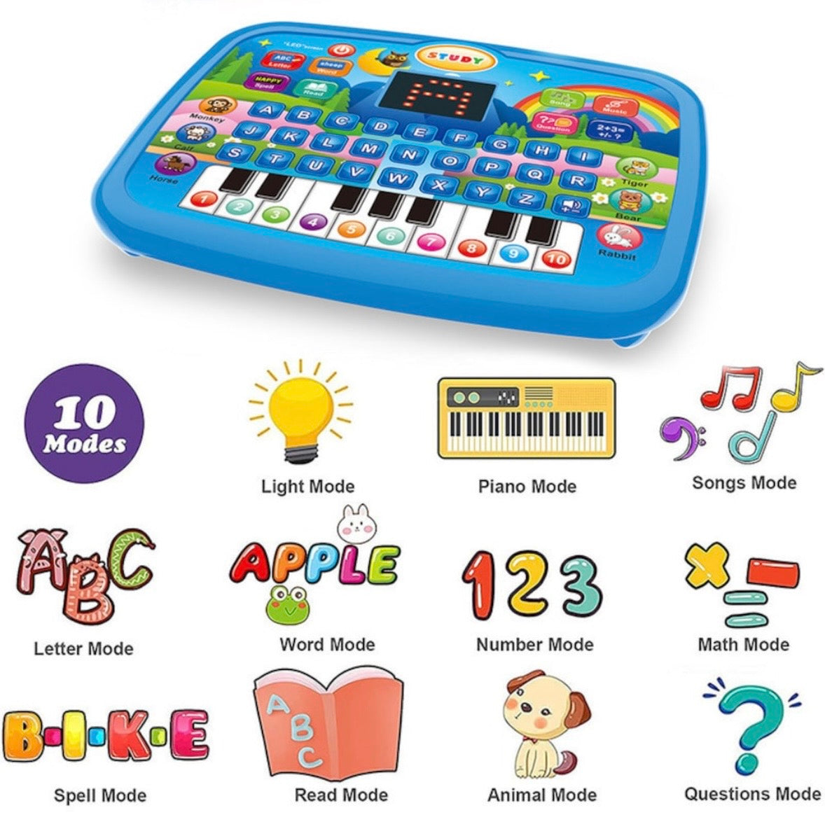 Prima mea tabletă educativă – ABC, cuvinte și muzică în limba engleză