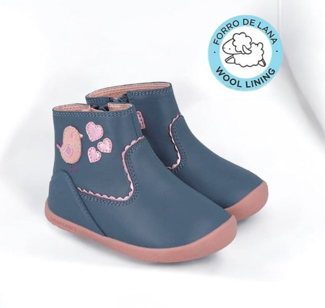 Cizmulițe Barefoot cu lână naturală ,,Little Bird'' - Biomecanics