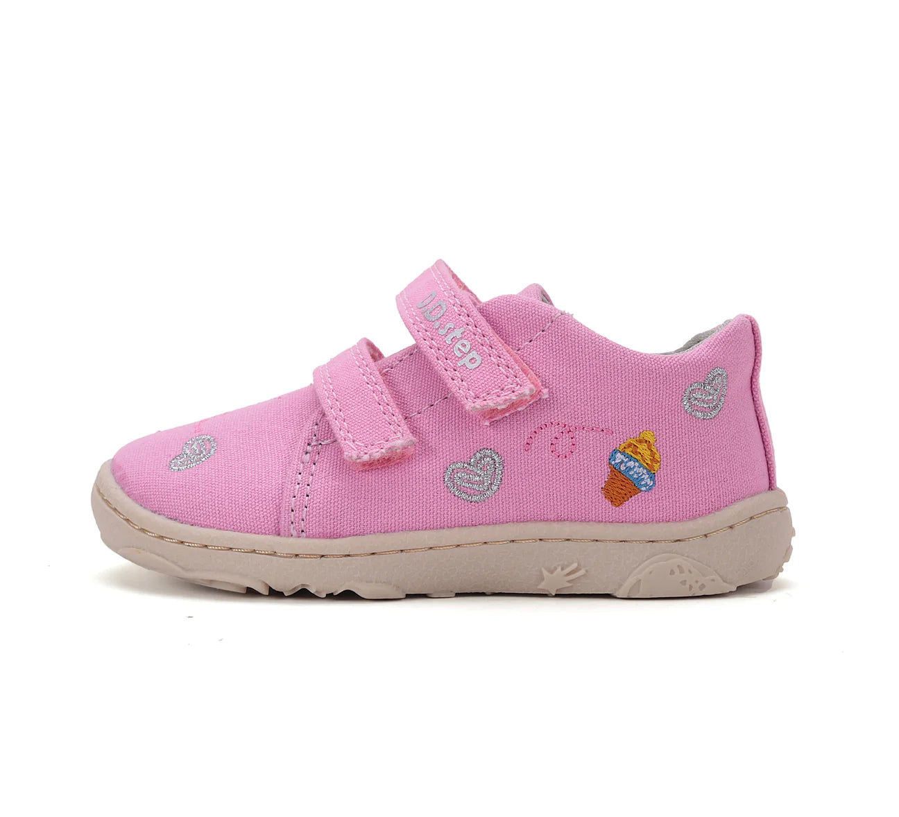D.D.Step Pink Ice Cream Canvas – Waterproof