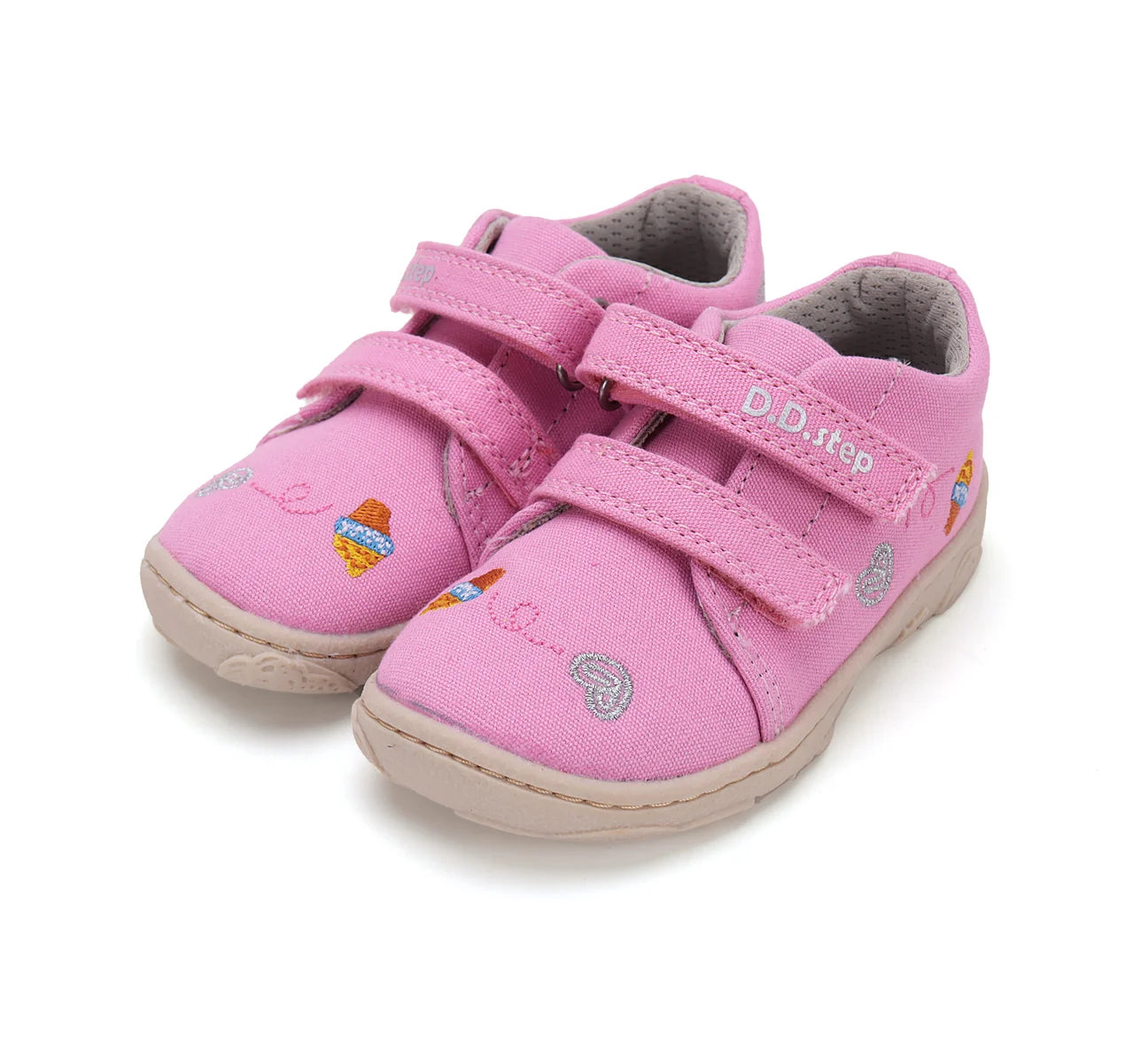 D.D.Step Pink Ice Cream Canvas – Waterproof