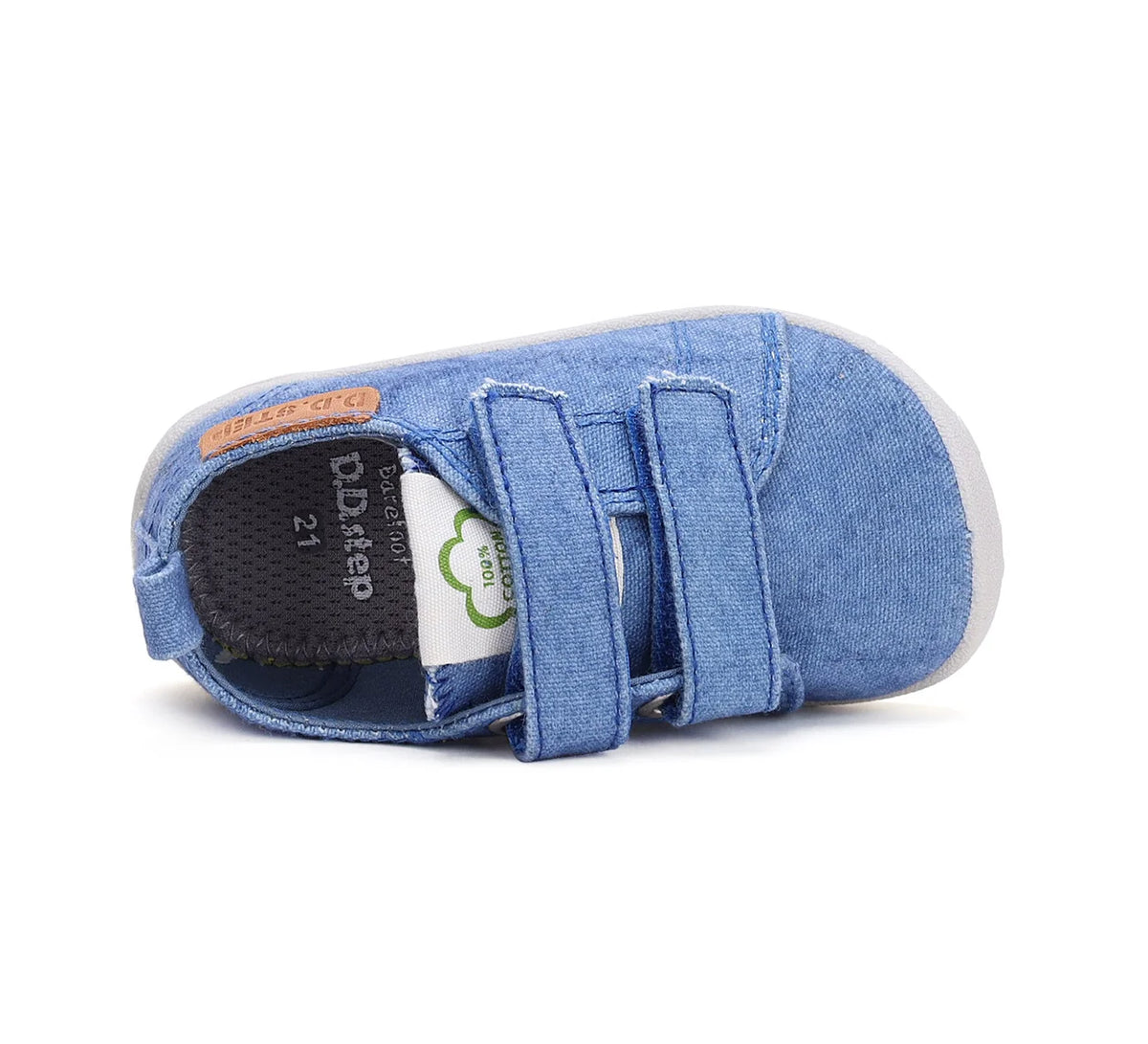 D.D. Step „Licurici Albastru” Barefoot de interior - Perfect pentru dinamismul celor mici.
