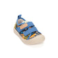 Pantofi sport din pânză D.D.Step pentru copii – model mașinuțe, albastru