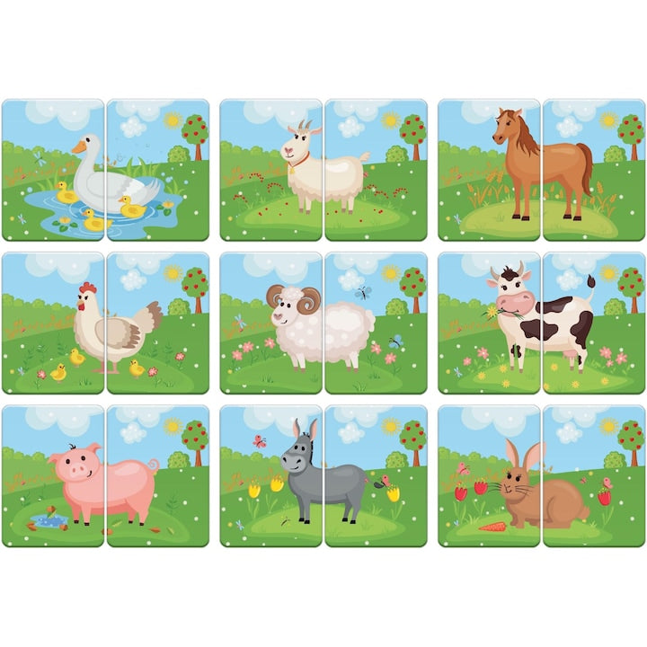 Descoperă cele mai simpatice animale de la fermă!