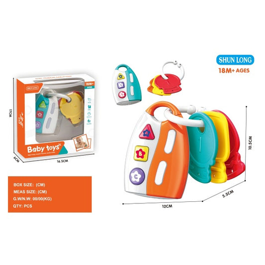 Jucărie pentru bebeluși – Set de Chei Auto Interactiv