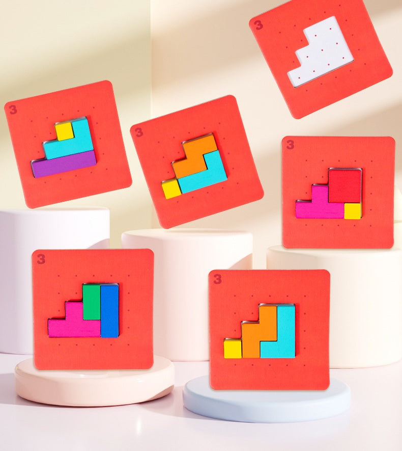 Joc Interactiv – Puzzle Educativ pt. Dezvoltarea Inteligenței, Logicii și Concentrării, 128 Piese