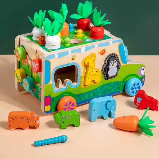 Micul Fermier – Joc Multifuncțional Montessori