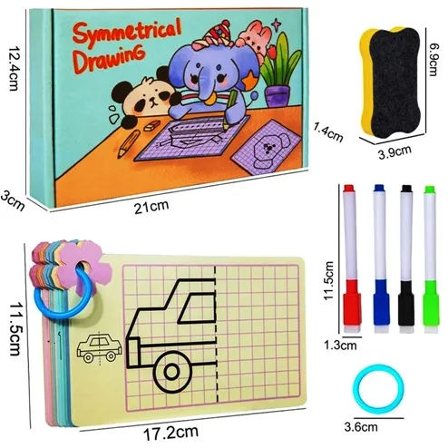 Set de desen reutilizabil – 48 planșe creative