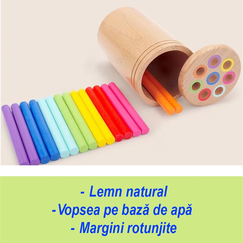 Sortăm, numărăm și descoperim culorile!