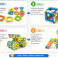 Set de construcție – Changeable Building Blocks, 80 piese
