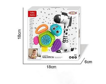 Set 2 jucării zornăitoare pentru bebeluși – stimulare senzorială și joacă sigură