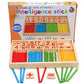 Joc din lemn Montessori – Învățăm operațiile matematice