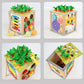 Centru educativ Montessori din lemn – Cub multifuncțional 10 în 1