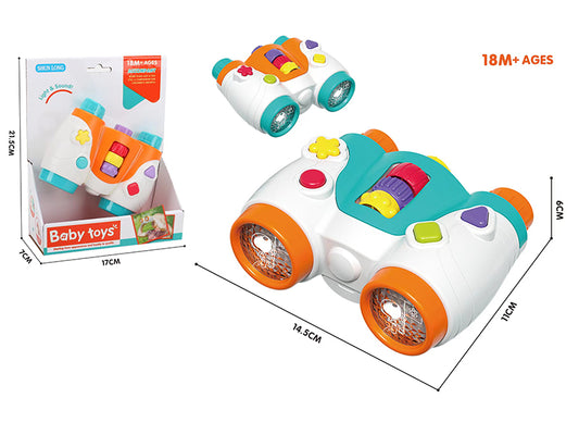 Binoclu Interactiv pentru Bebeluși cu Lumini și Sunete