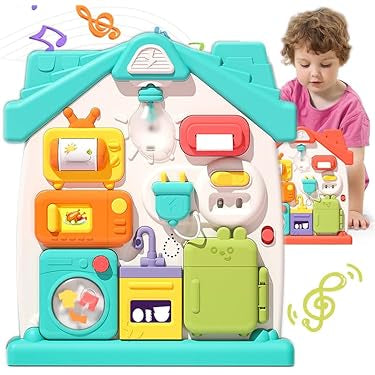 Căsuță interactivă cu activități casnice