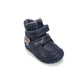 Ghete Super Îmblănite din Piele Naturală D.D.Step – Model Ursuleț, Bleumarin (material hidrofob)