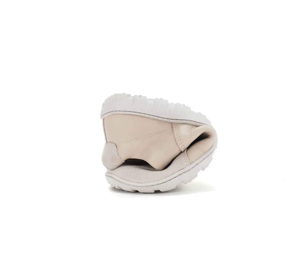 Adidași pt. Adulți - Barefoot Stitch & Walk din Piele Naturală – Cream/Off-White